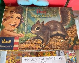 Revell Walt Disney Perri the Squirrel Model Kit(Rare)