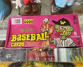 Box of Weird-ohs Baseball Cards