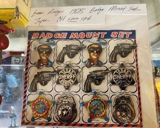 1960's Lone Ranger Badge Mount Set(MOC)