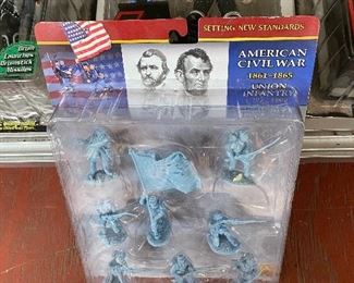 Conte Plastics American Civil War Figures(Union Infantry)