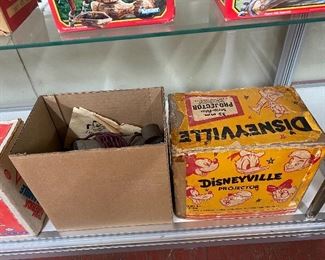 Rare Disneyville Film Projector with Film Strips(Made in Australia)
