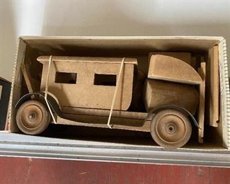 Old Wooden Car Kit