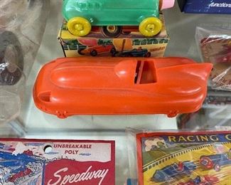 Orange Plastic Racer