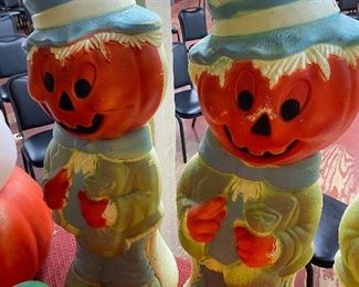 Halloween Figural Pumpkin Blow Molds