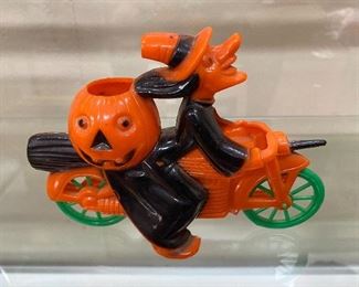 Rare Rosbro Witch on Motorcycle