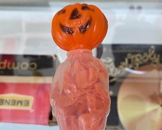 Halloween Pumpkin Candy Container