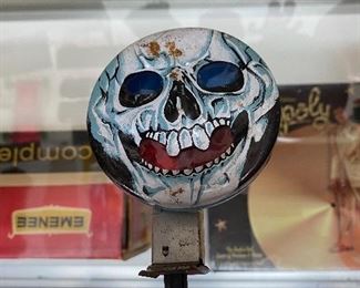 Halloween Tin Litho Skeleton Sparkler