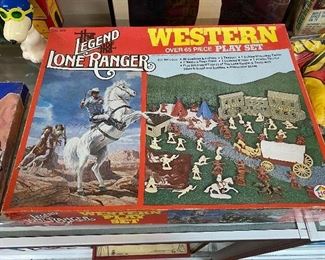 1980 HG Toys Legend of the Lone Ranger Play Set