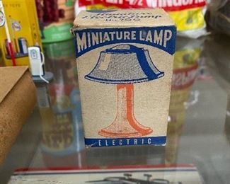 Miniature Lamp in Box 