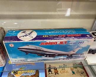 Boeing 747 Jet Plane Box Only
