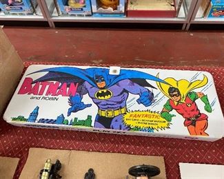 1973 Ideal Batman and Robin Play Set