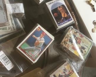 This is a complete 1994 Classic 4-Sport 200 card set.  It is loaded with rookies including Jason Kidd, Nomar Garciaparra, Marshall Faulk and more.  This is a nice set that averages NM-MT condition. 