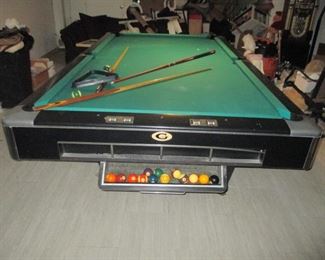 Gandi Pool Table with Extras

