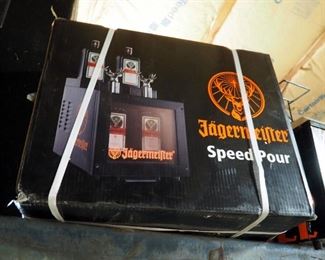 Jagermeister Speed Pour Tap Shot Machine Dispenser Chiller, New In Box