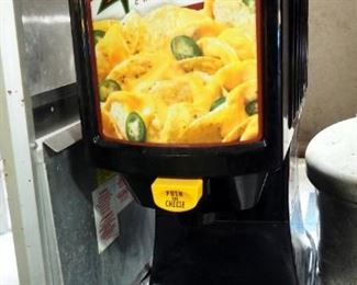 Gehl's Electric Hot Top Nacho Cheese Dispenser And Gold Medal Deluxe Servealot Electric Warmer Box