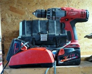 Milwaukee 18 V, 1/2" Model #0824-20 Includes Batteries And Charger