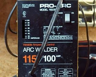 Pro-Arc Arc Welder Model #1150B, 115 Volt/100Amp