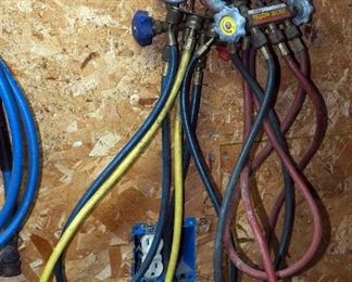 Ritchie Yellow Jacket Test And Charging Manifold And JB Test And Charging Manifold