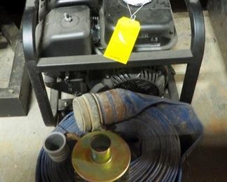 New Kohler Courage Gas Powered Pump Model 1811302 Includes 3" Hose