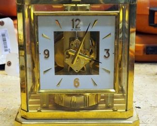 LeCoultre 15 Jewel Swiss Made Mantel Clock
