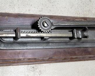 Antique Cast Iron Wall Mounted Cork Puller