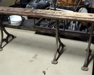 American Paper Roll Company Antique Cast Iron Butcher Paper Dispenser