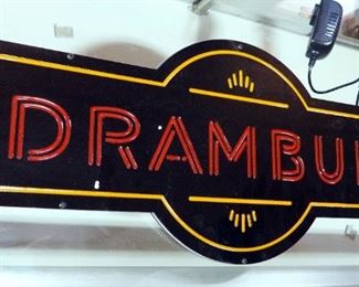 Drambuie Lighted Bar Sign 10"x24"