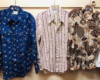 More vintage mens shirts (size large)