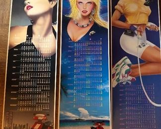 1980s & 90s Tower Records calendars