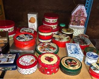 Lots of tins!