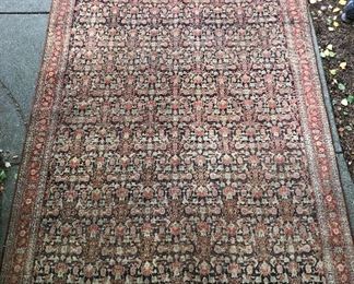 Old Senneh Persian rug (51” x 72”)