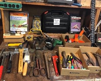 Assorted hand tools
