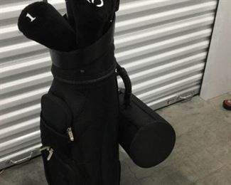 DSH009 Porter Line Black Golf Bag & Clubs