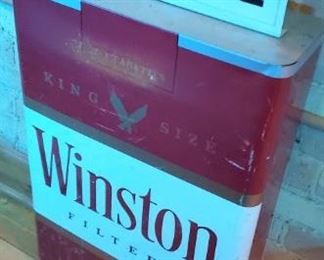 Winston Metal Cigarette Advertisement