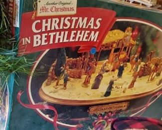 Christmas in Bethlehem nativity