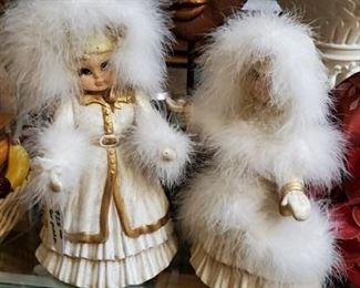 Christmas dolls