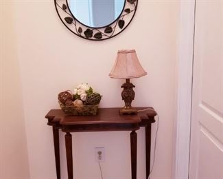 Foyer Table and decor