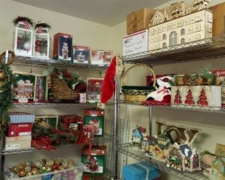 Large Christmas Decor collection and villages