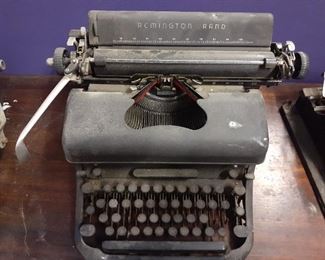Antique Remington Rand typewriter 