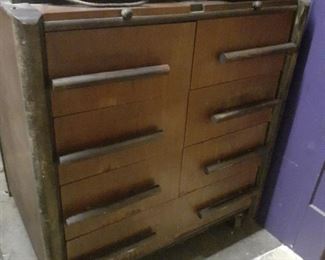 Wooded Tool box - Drawers on both sides