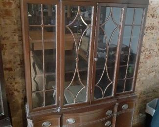 Federalist China cabinet - GREAT CHALK Paint Project!! 