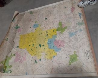 1984 Map of Greater Atlanta