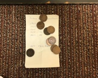 Indian Head pennies