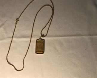 10 grams of gold and gold chain