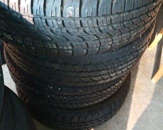 2 sets of tires (17 & 18")