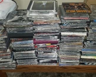 Tons of cds & dvds