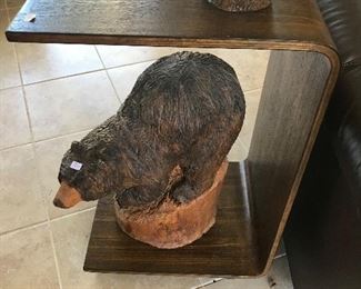 Carved bear