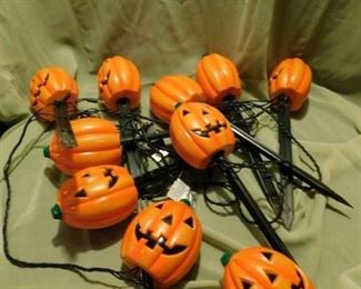 Jack''O-Lantern Sidewalk Lights (10 ea)