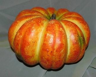 Resin Pumpkin Painted