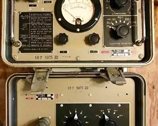 1950s/60s Mobil Calibration/Indicator Unit for Relative Humidity/Temperature 